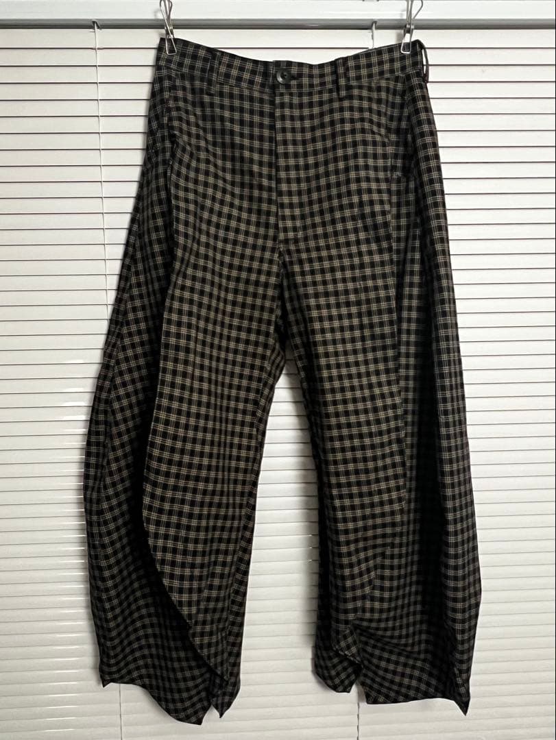 パンツ Knuth Marf slit deformed pants XS