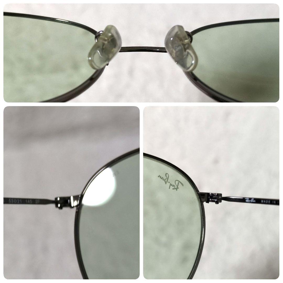美品 木村拓哉着用 付属品完備 Ray-Ban RB3447 004/T1 調光
