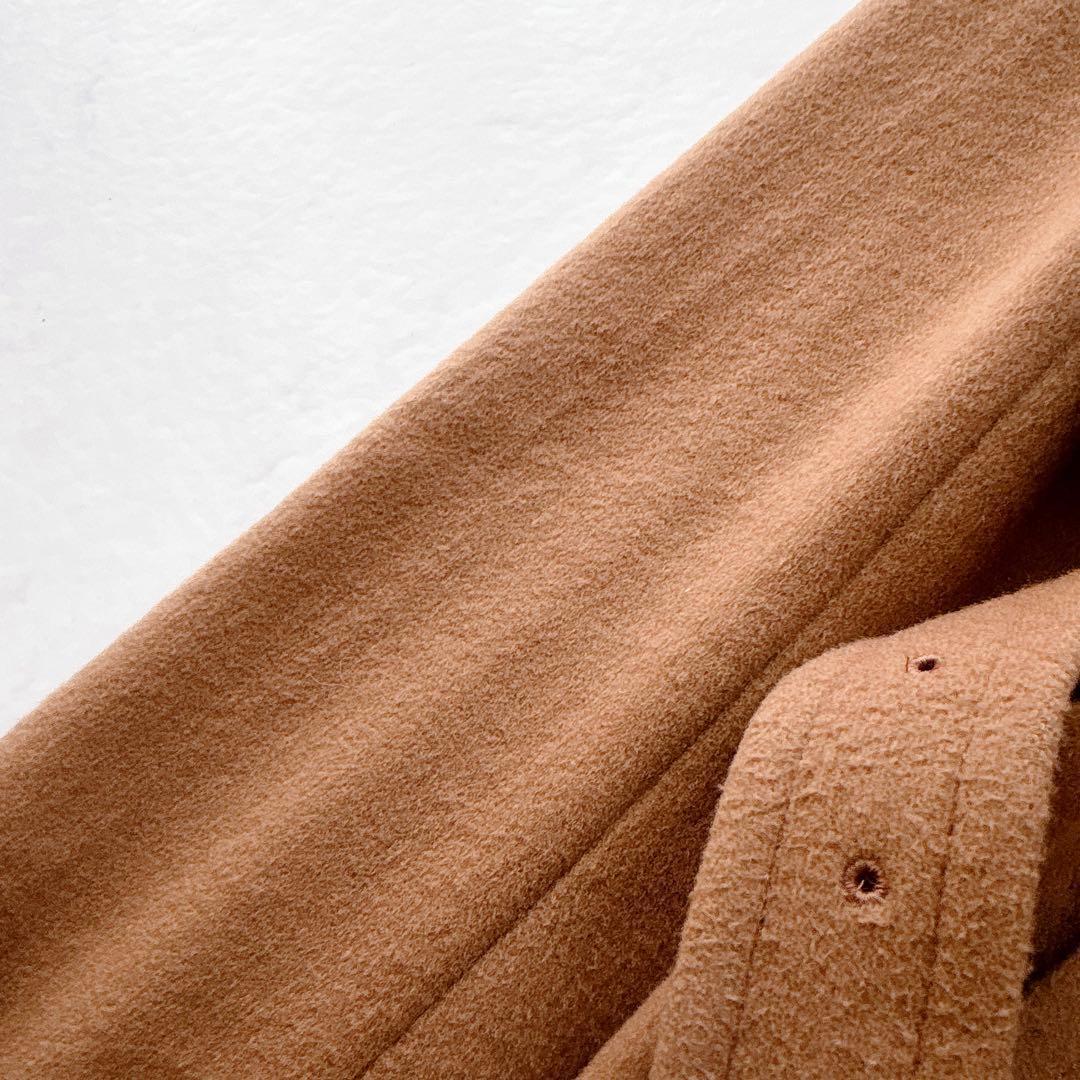 Diagram】ダブルロングコート フォックスファー ダブルブレスト 36