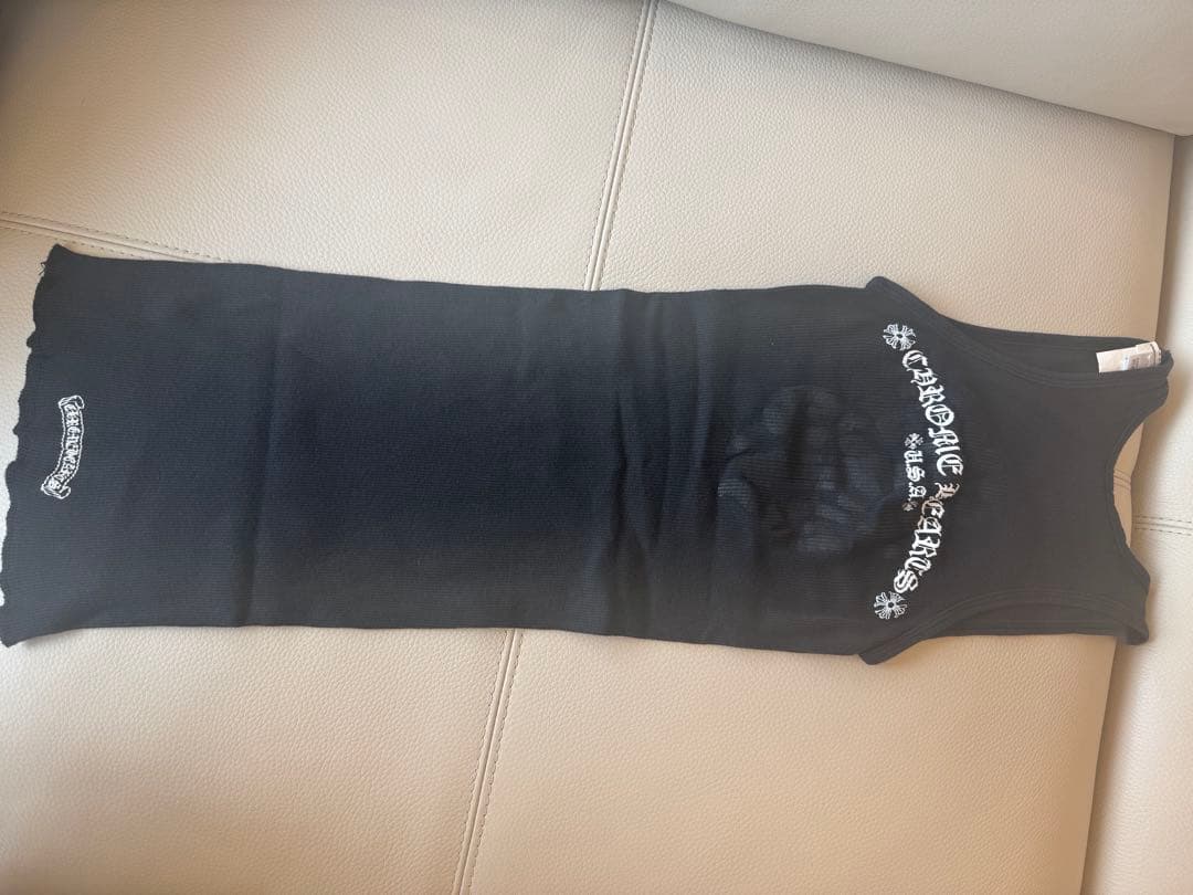 クロムハーツ黒 タンクトップ