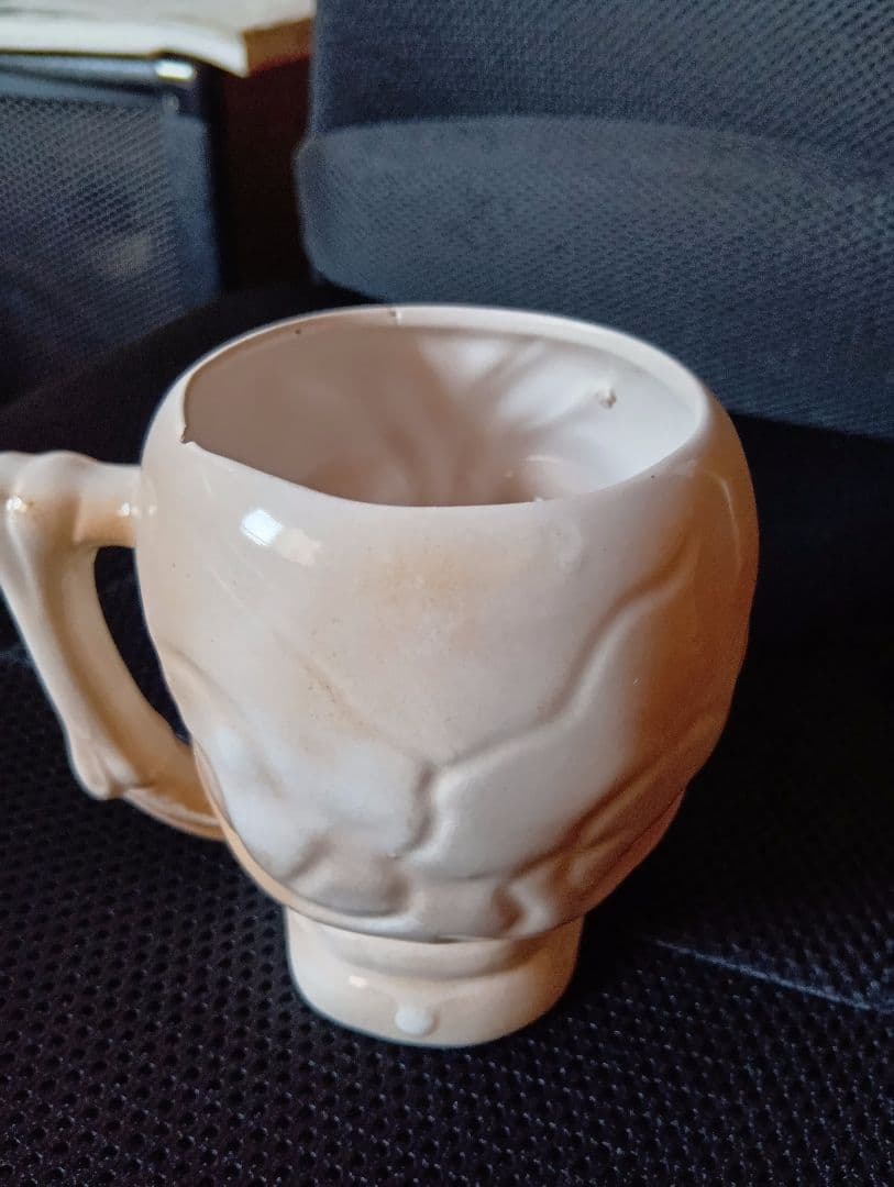 ヴィンテージ　スカル　マグカップ　2個セット　日本製