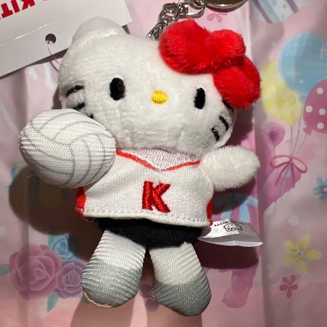 ローリーズファーム ハローキティ Me% トイキーホルダー バレーボール