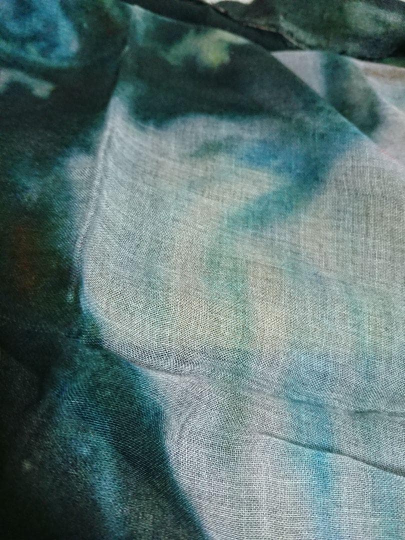 ファリエロ サルティ　Faliero Sarti　ストール　ペイント柄