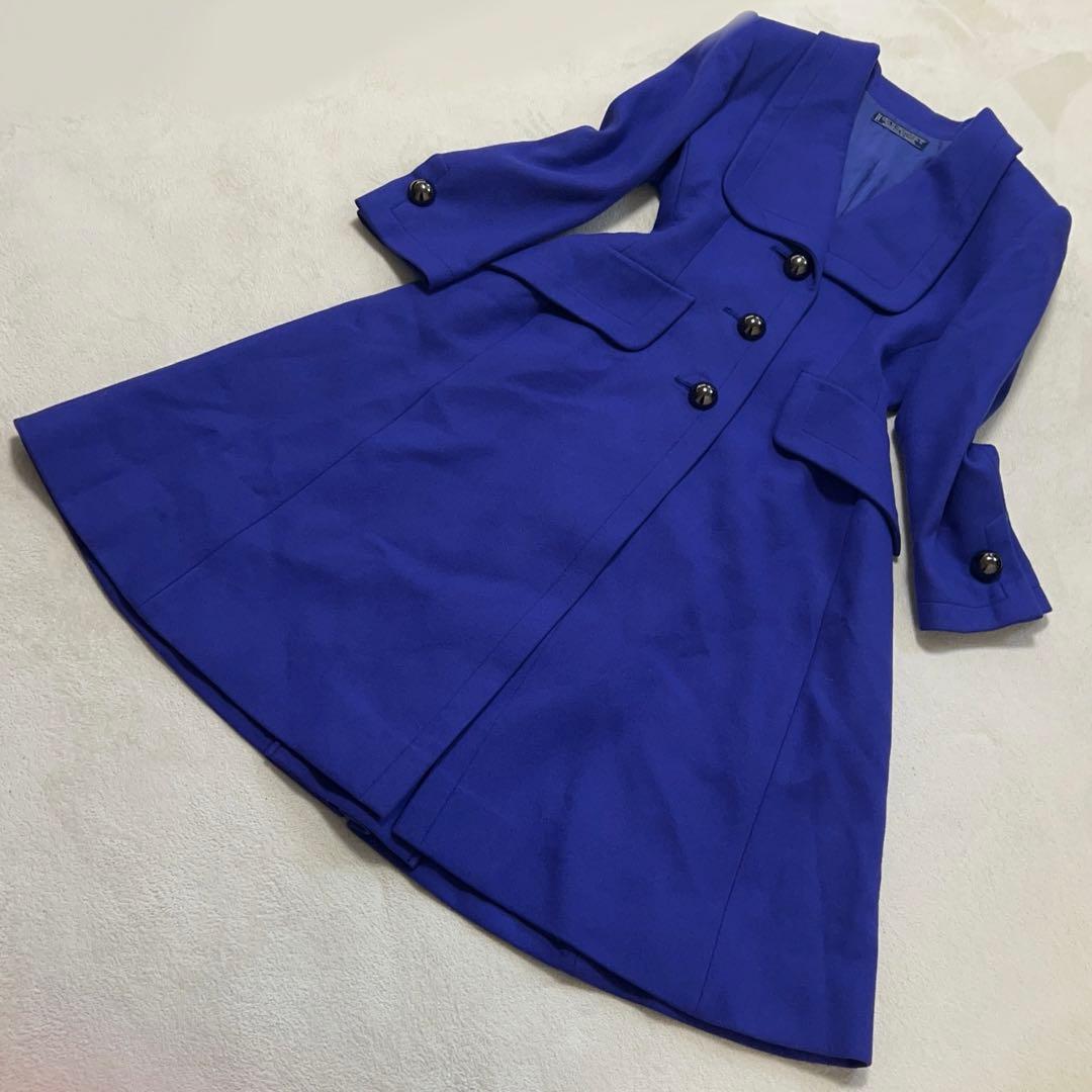 美品　ジバンシー　GIVENCHY ロングコート ヴィンテージ　ビッグカラー