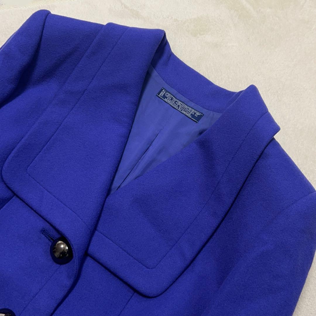 美品　ジバンシー　GIVENCHY ロングコート ヴィンテージ　ビッグカラー