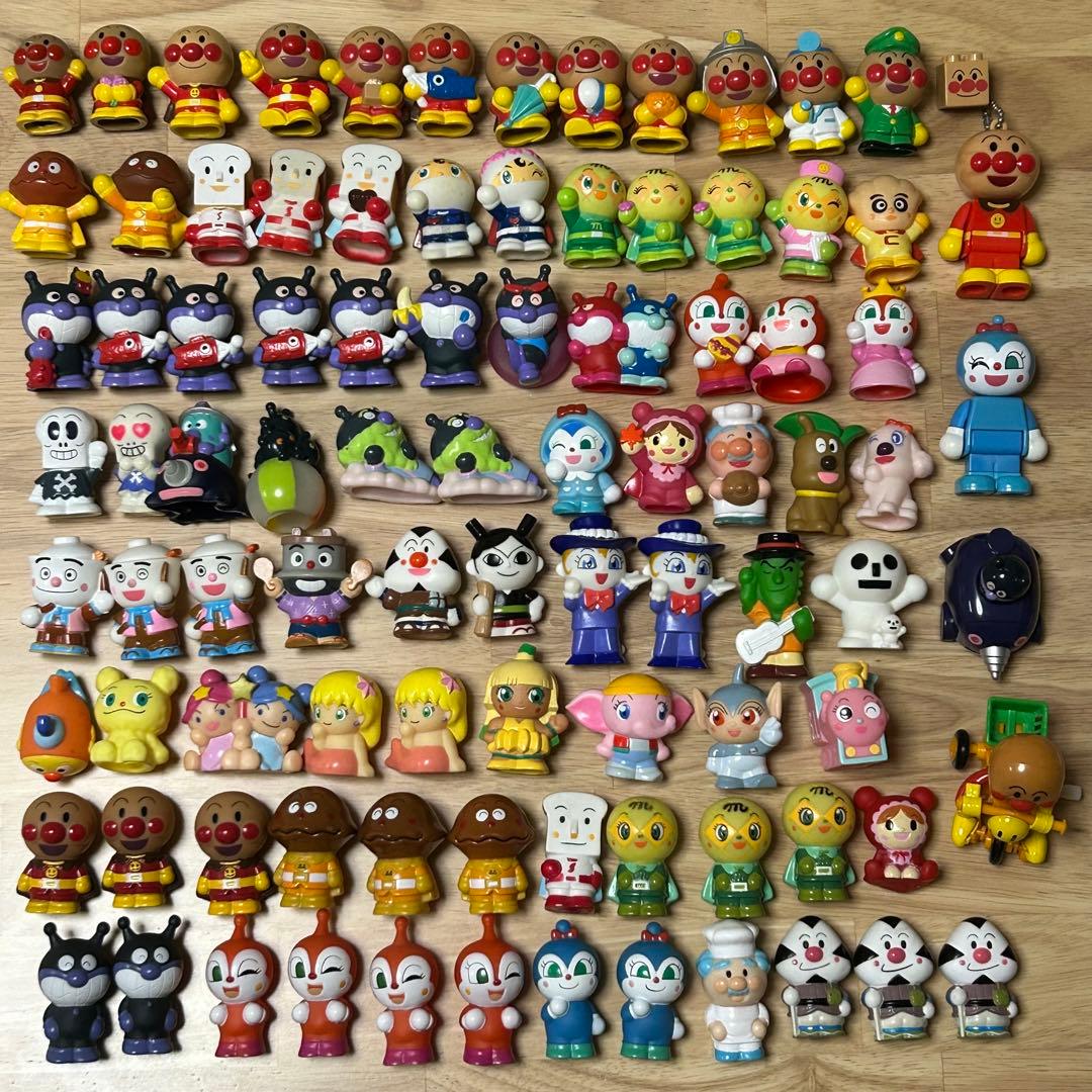 アンパンマン 指人形 ソフビ 人形 まとめ売り おまけ付き - メルカリ