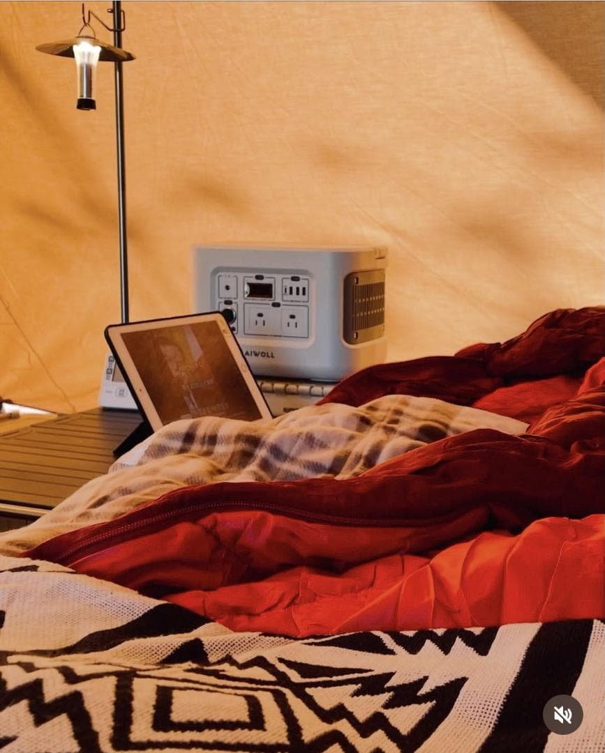 AIWOLLポータブル電源515Whリン酸鉄 2年保証付き！