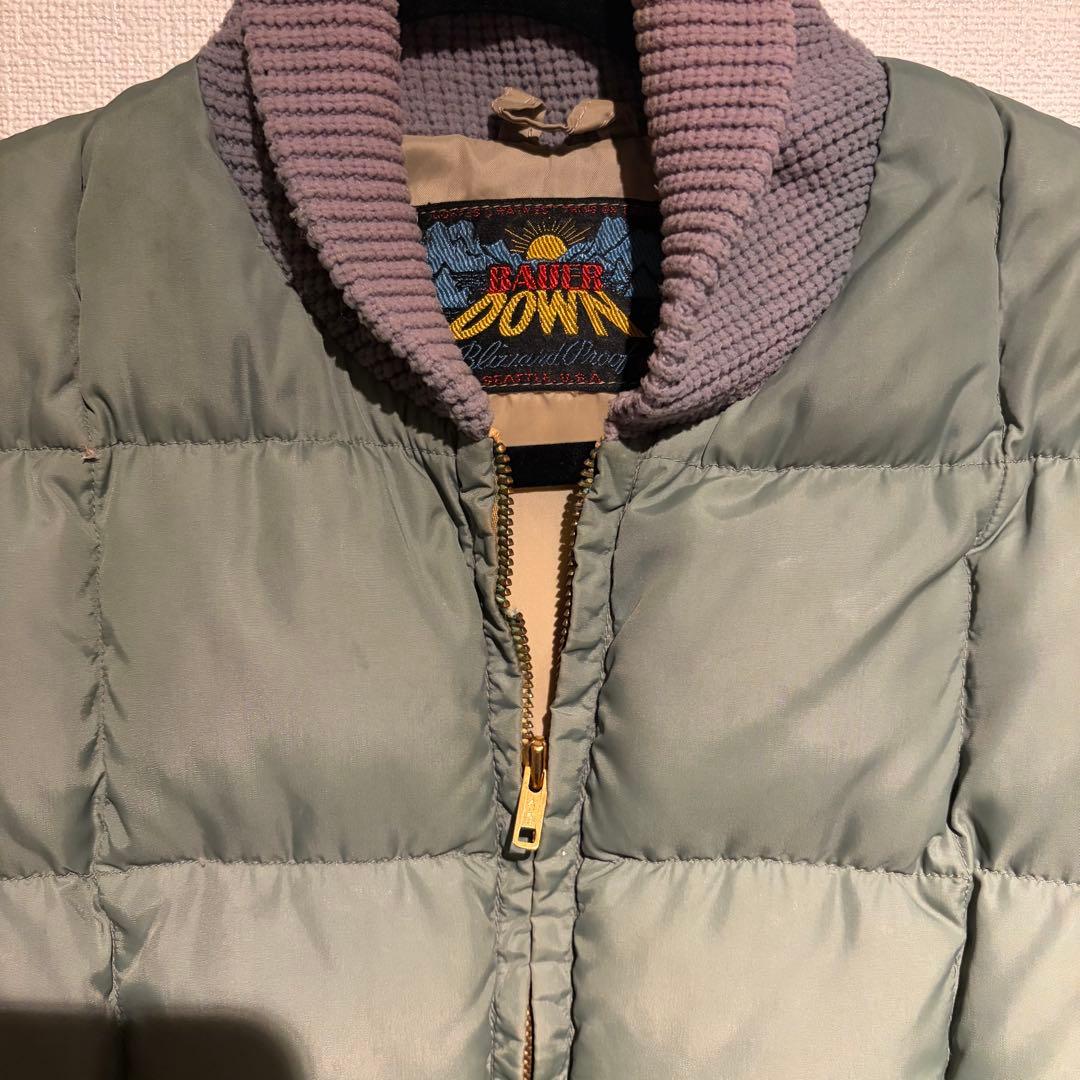 希少　 50s 前期　Eddie Bauer ダウンジャケット 日の出タグ