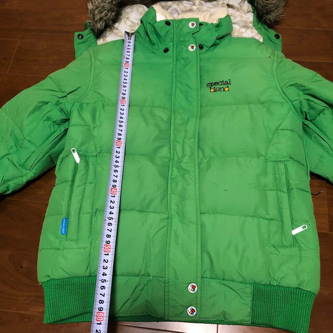 スペシャルブレンド ウェア ダウン グリーン レディース M L ショート
