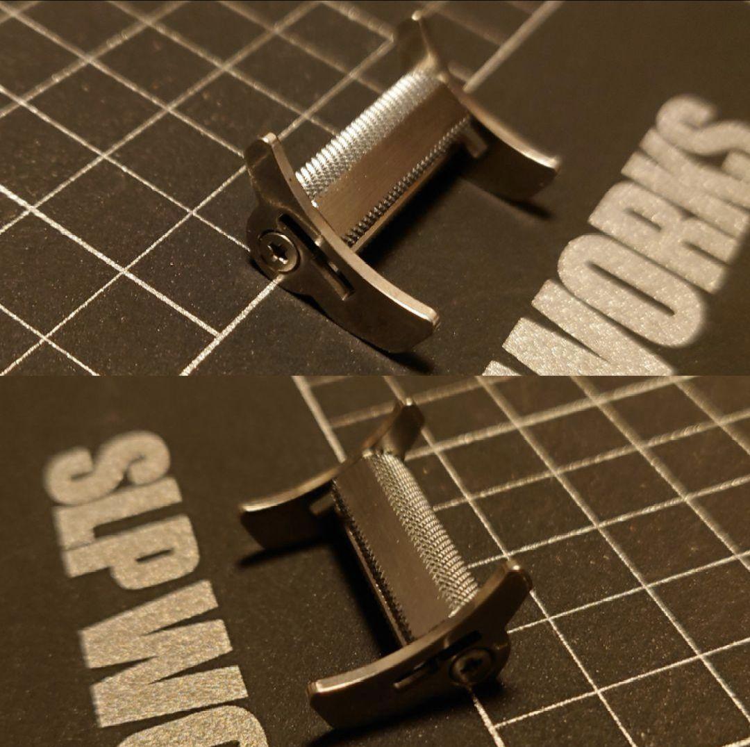 2非売品メガバスモノブロック 100XRL アルミマシンカットクラッチ シルバー