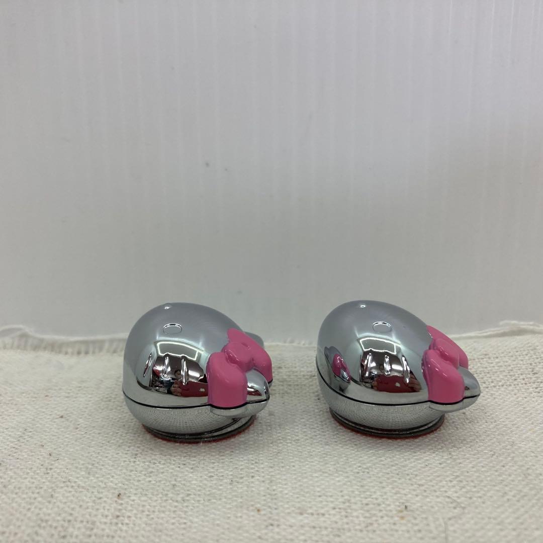 未使用】ハローキティ ナンバープレート ボルトキャップ カーグッズ