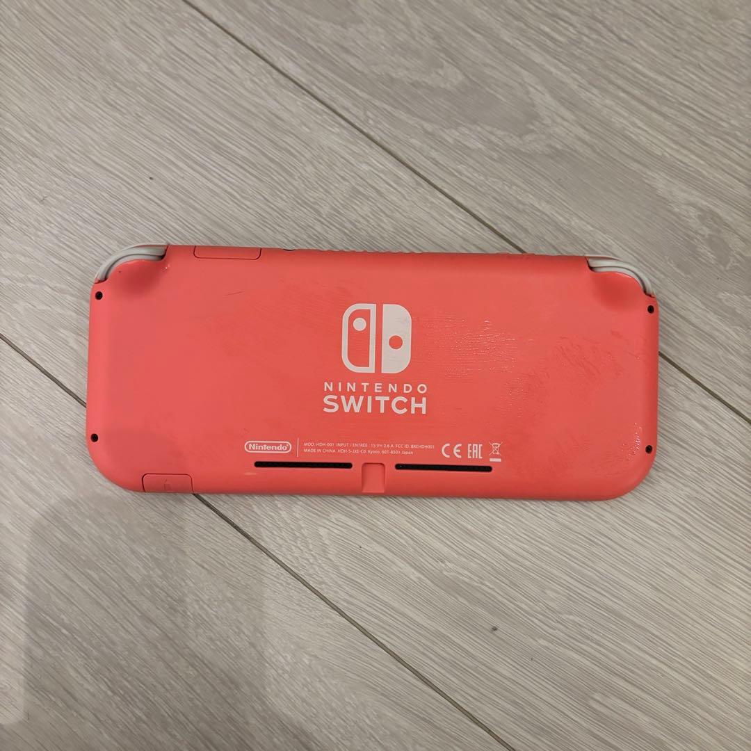 Nintendo Switch Lite コーラル色ジャンク品