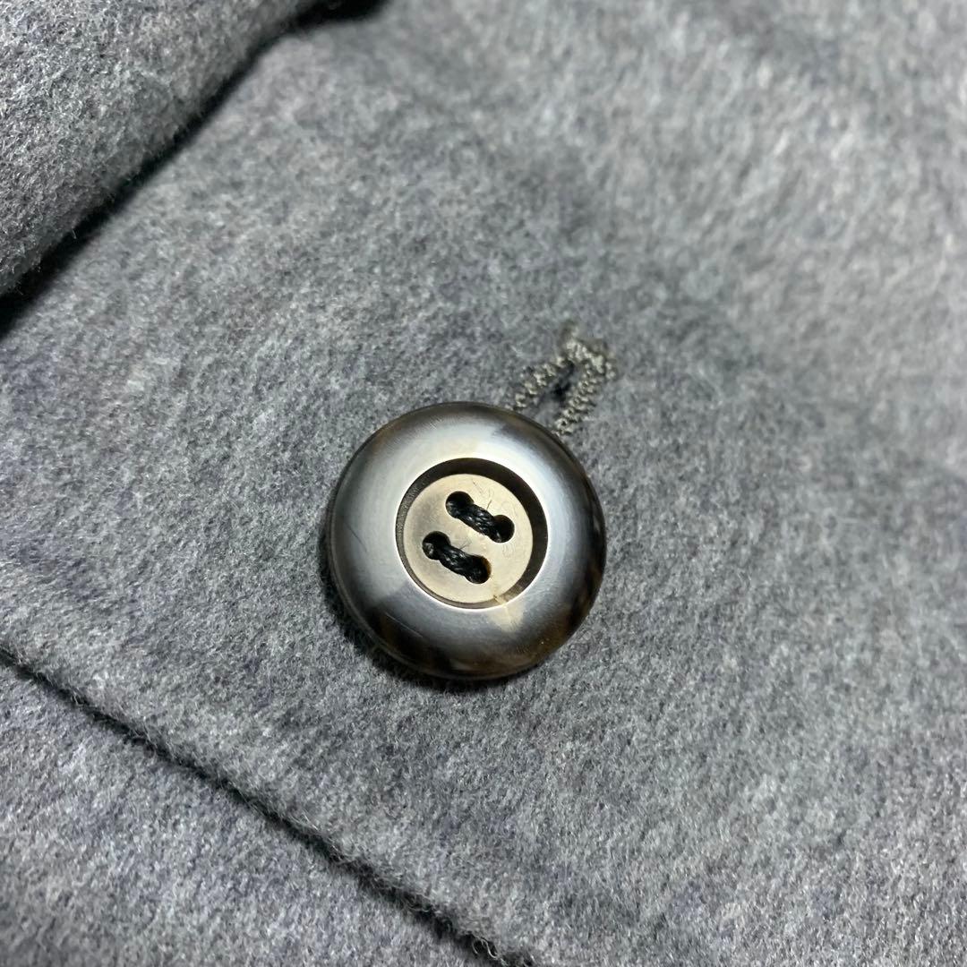 極美品 イタリア カマンタ カシミヤ100% コート グレー