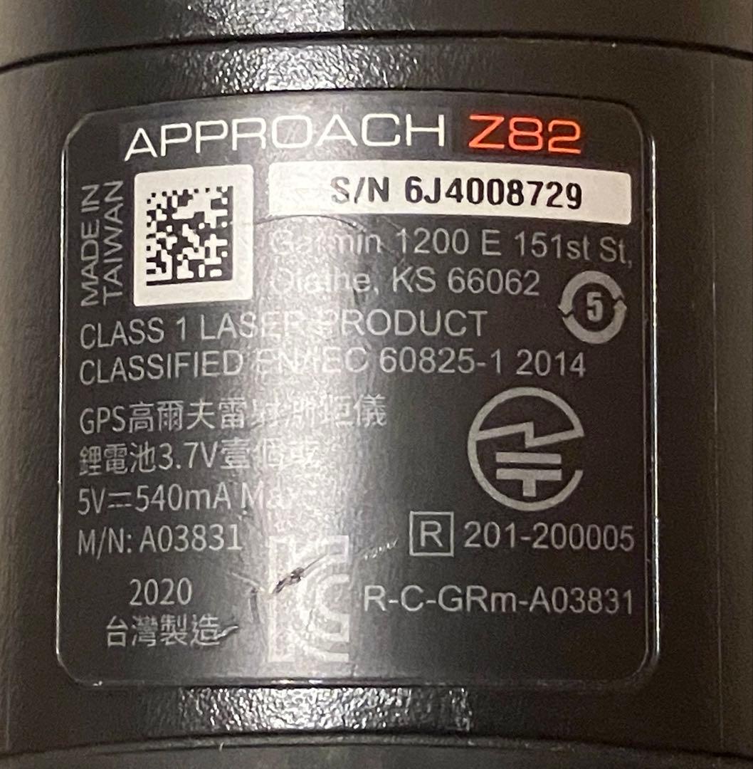 美品！大特価！GARMIN Z82 ゴルフ用距離計