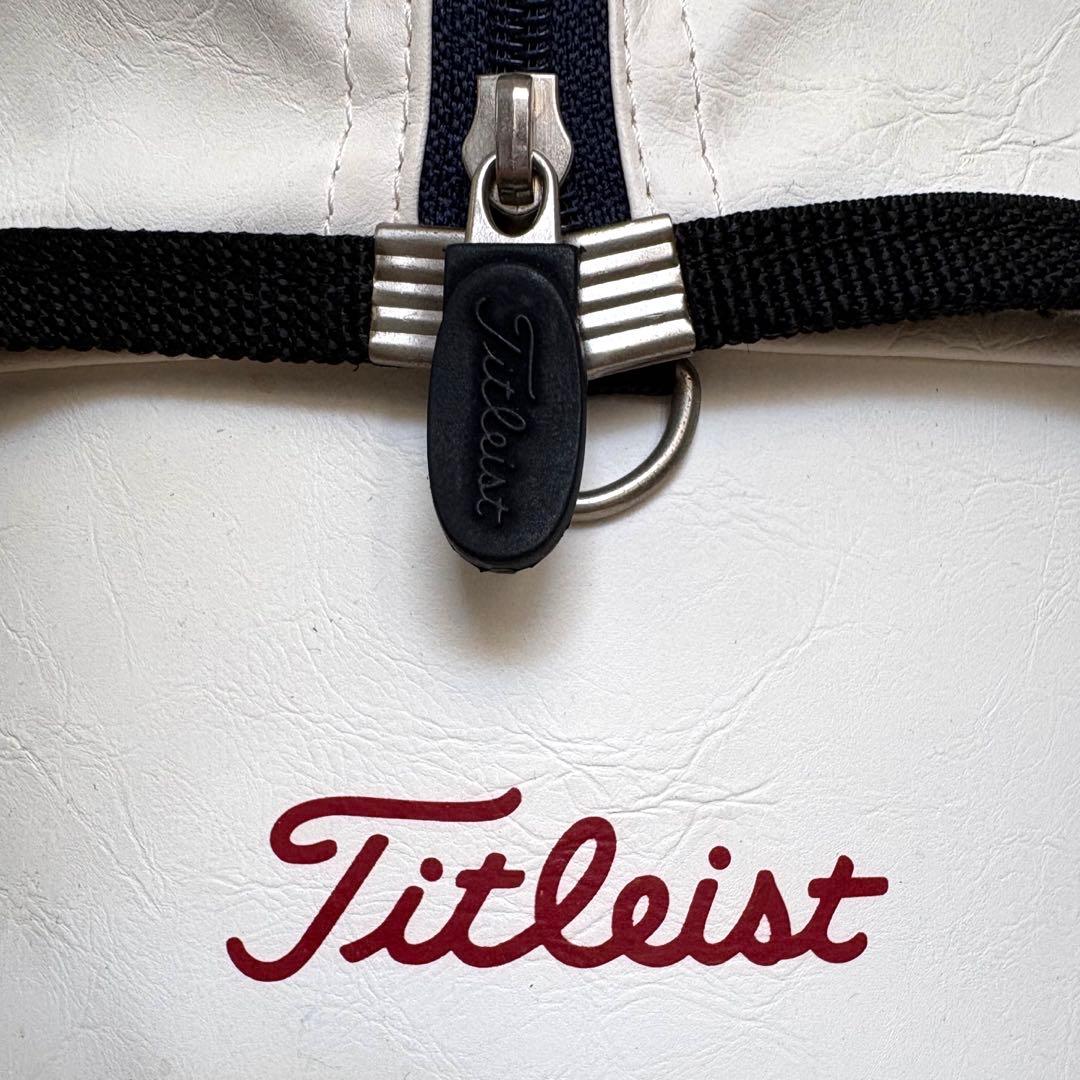 Titleist キャディバッグ 白 クラッシックデザイン　タイトリスト