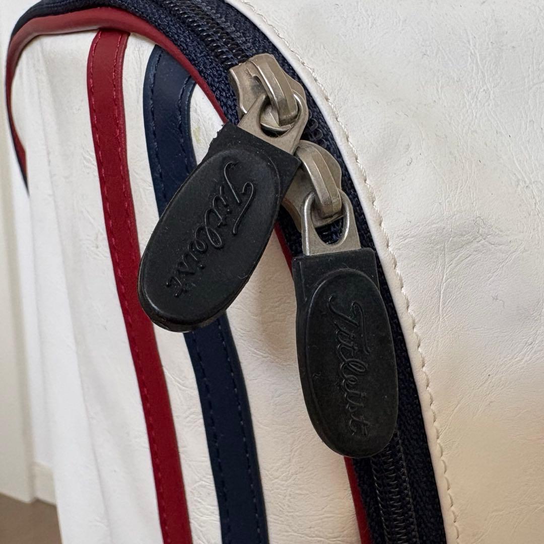 Titleist キャディバッグ 白 クラッシックデザイン　タイトリスト