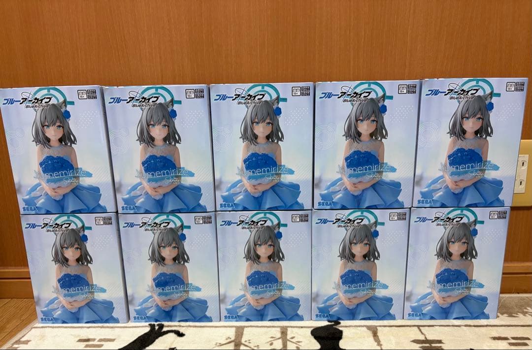 ブルーアーカイブ　シロコ　Yumemirize フィギュア10個セット　匿名配送