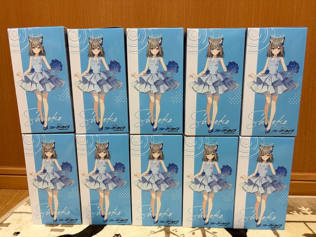ブルーアーカイブ　シロコ　Yumemirize フィギュア10個セット　匿名配送