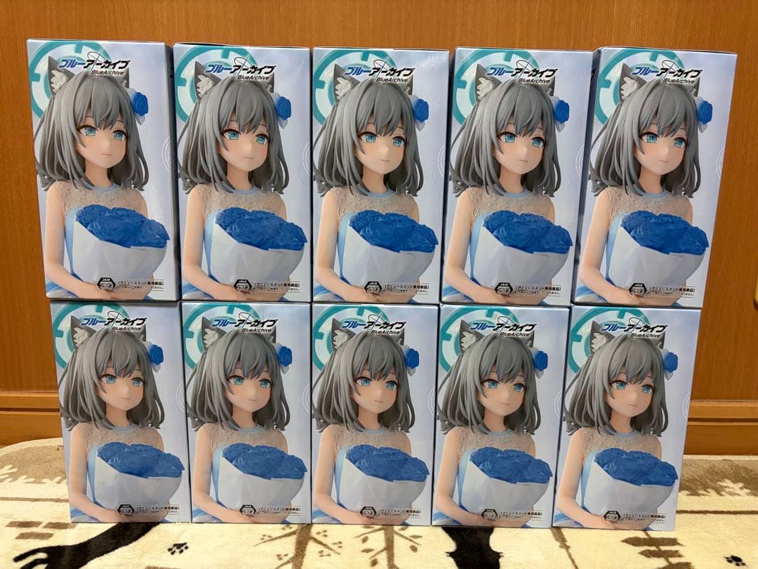 ブルーアーカイブ　シロコ　Yumemirize フィギュア10個セット　匿名配送