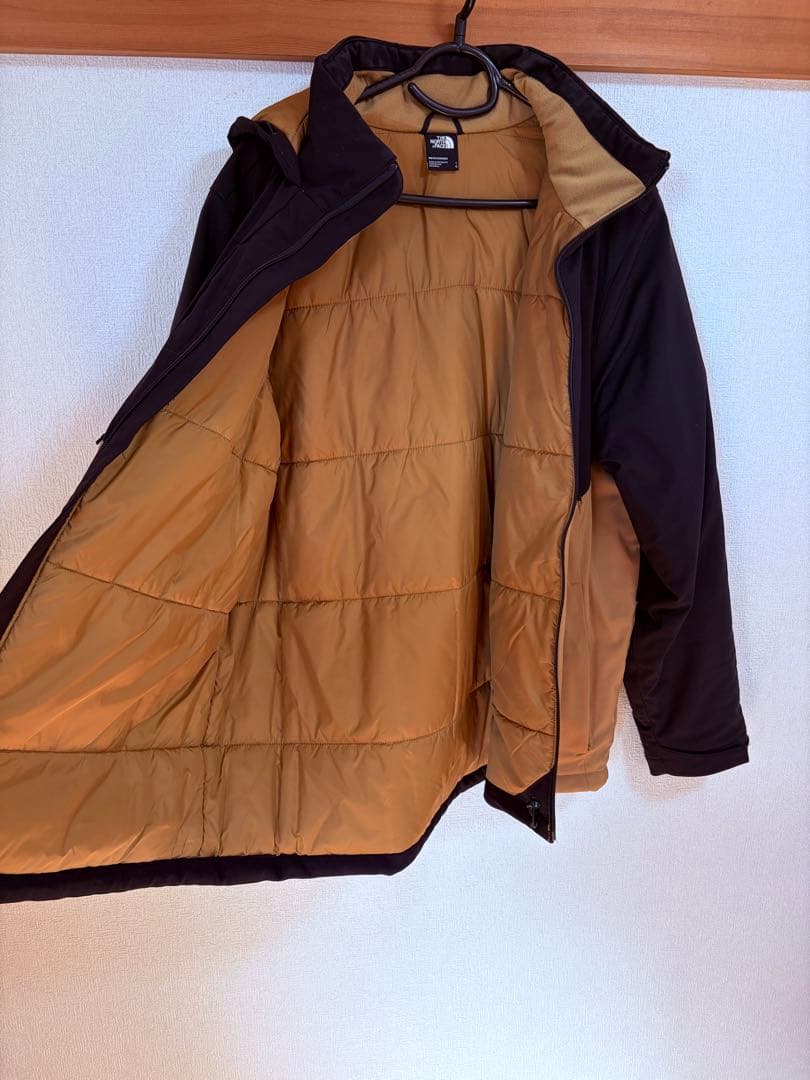 The North Face ダウンジャケット ブラック/ブラウン　XL