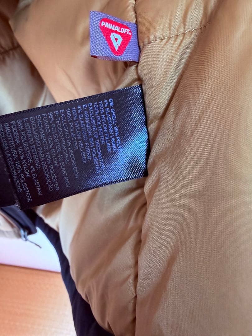 The North Face ダウンジャケット ブラック/ブラウン　XL