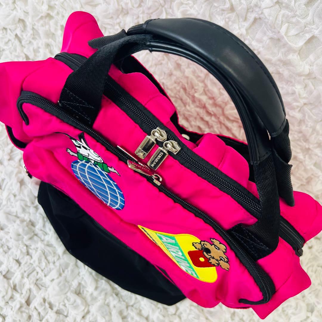 MU SPORTSスポーツ ゴルフボストントートバック刺繡3way大容量リュック