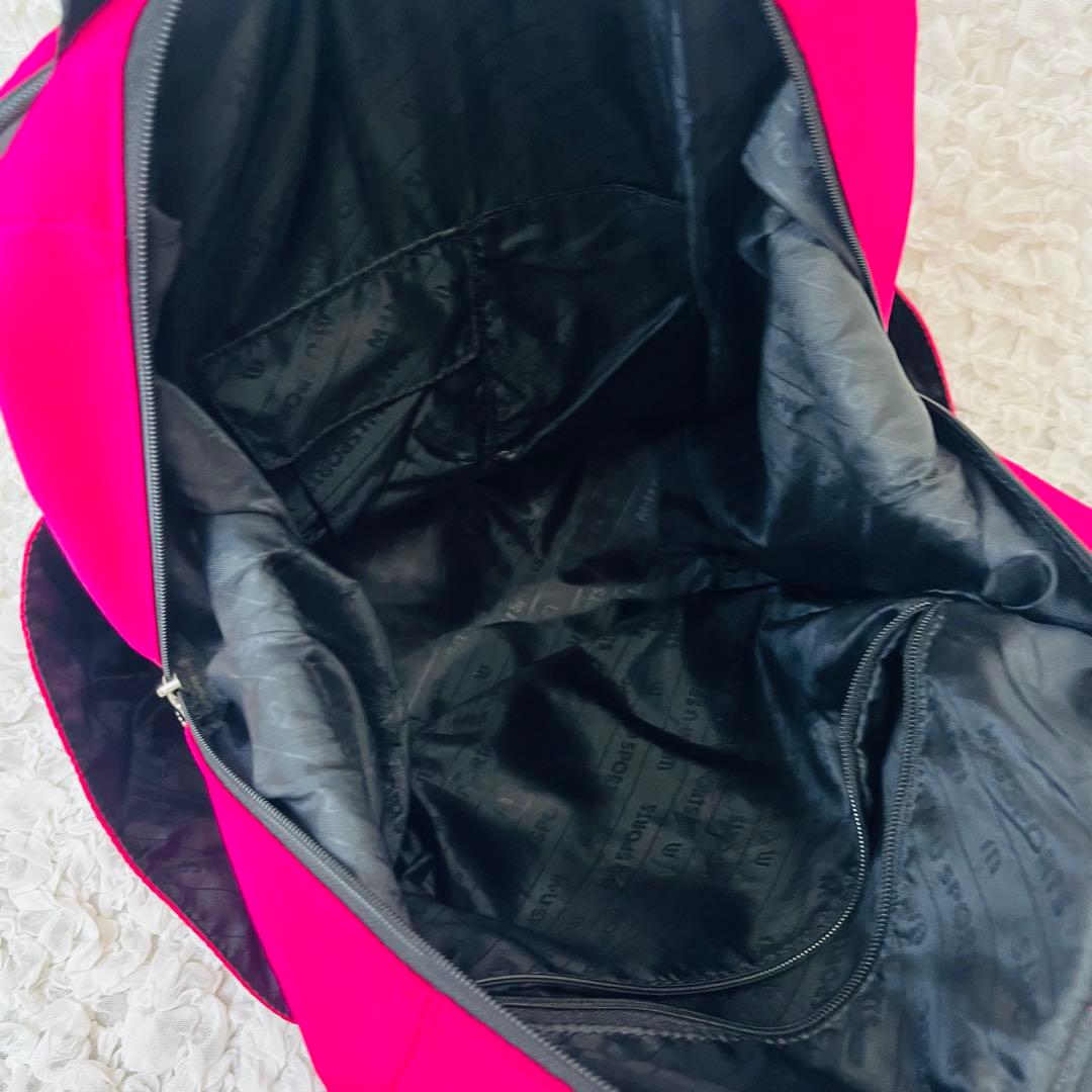 MU SPORTSスポーツ ゴルフボストントートバック刺繡3way大容量リュック