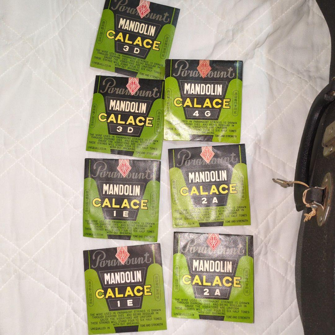 KUNISHIMA MANDOLIN No.4 ハードケース　備品付　マンドリン