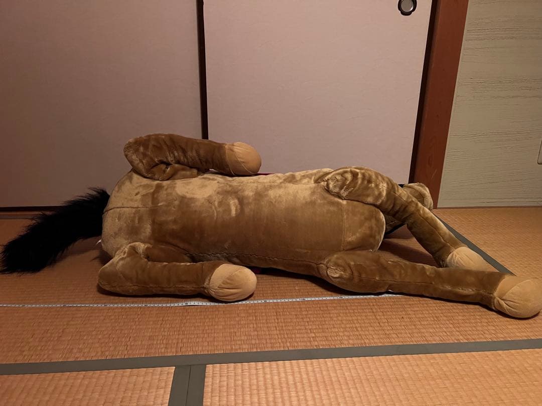 廃盤】 トイザらス Animal Alley 馬 ジャンボ ぬいぐるみ - メルカリ