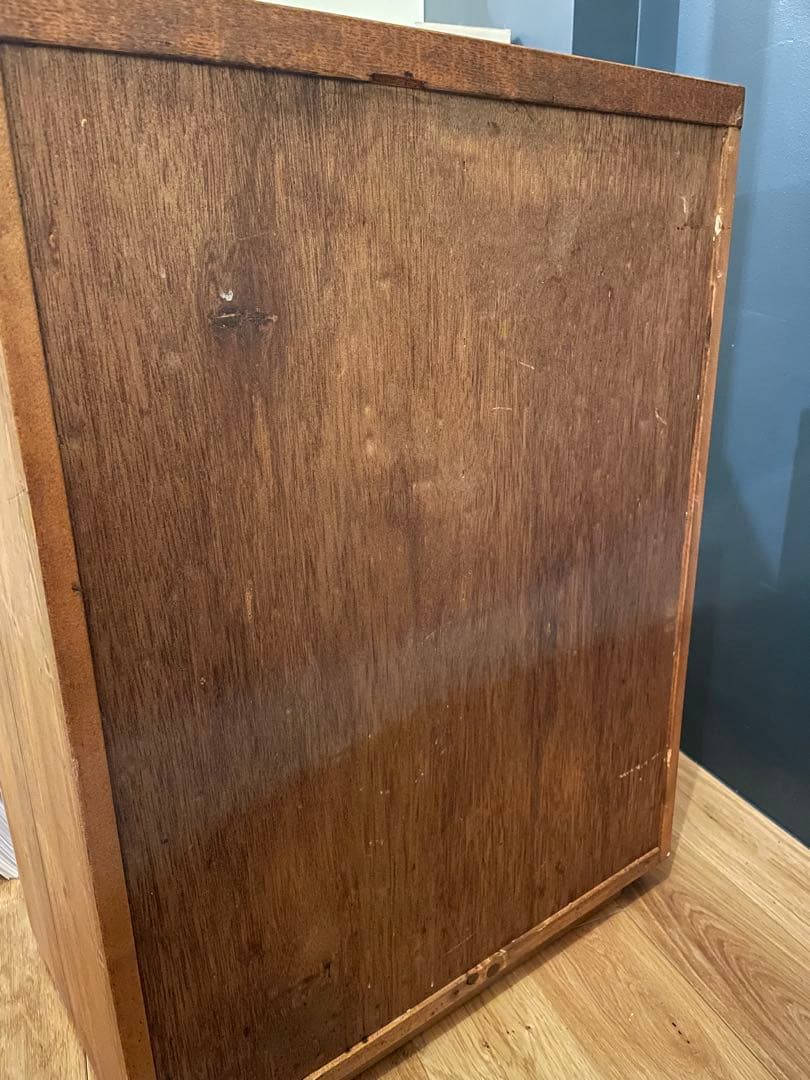 NEALD 無垢カップボード キャビネット ブラウン