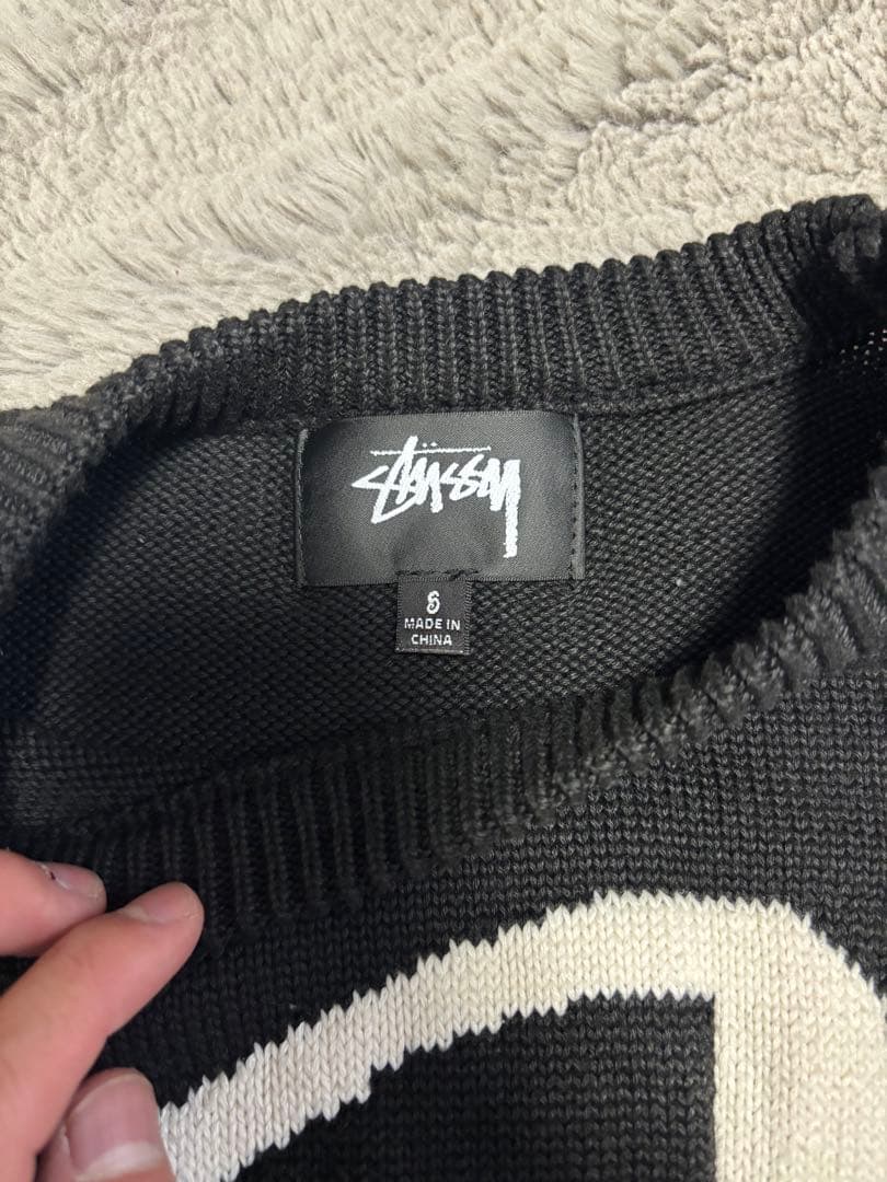 Stussy スピラルロゴ ニット