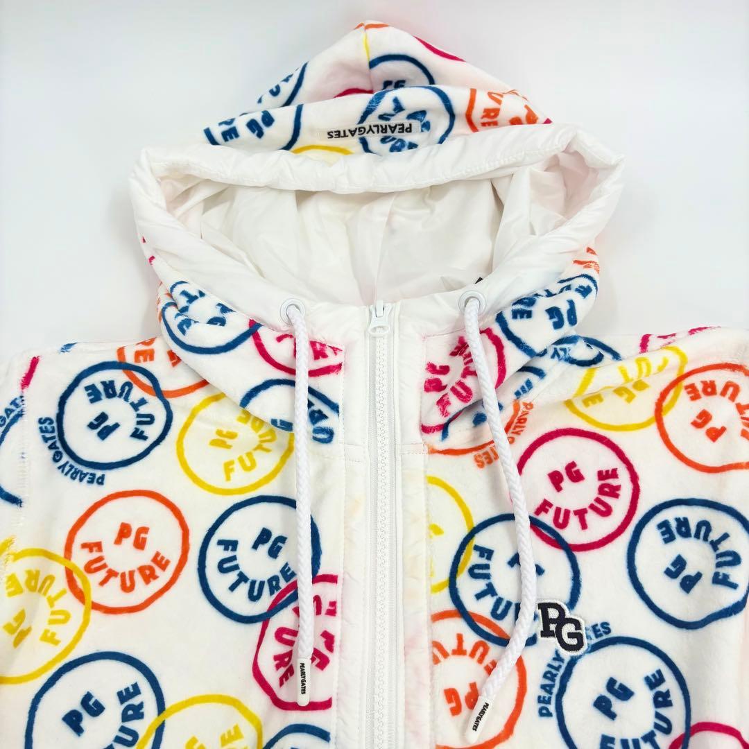 新品 パーリーゲイツ PG ボア セットアップ 0 タグ付き ゴルフ 675 PGG