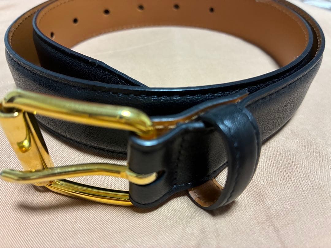 MAISON BOINET/メゾンボワネBELT IN NAPPA LEAT美品