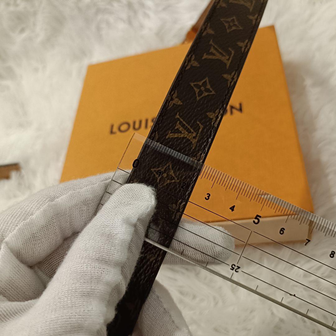 ブラックファントム様　ヴィトン✨️箱付き　 モノグラム　ベルト　ブラウン　M97