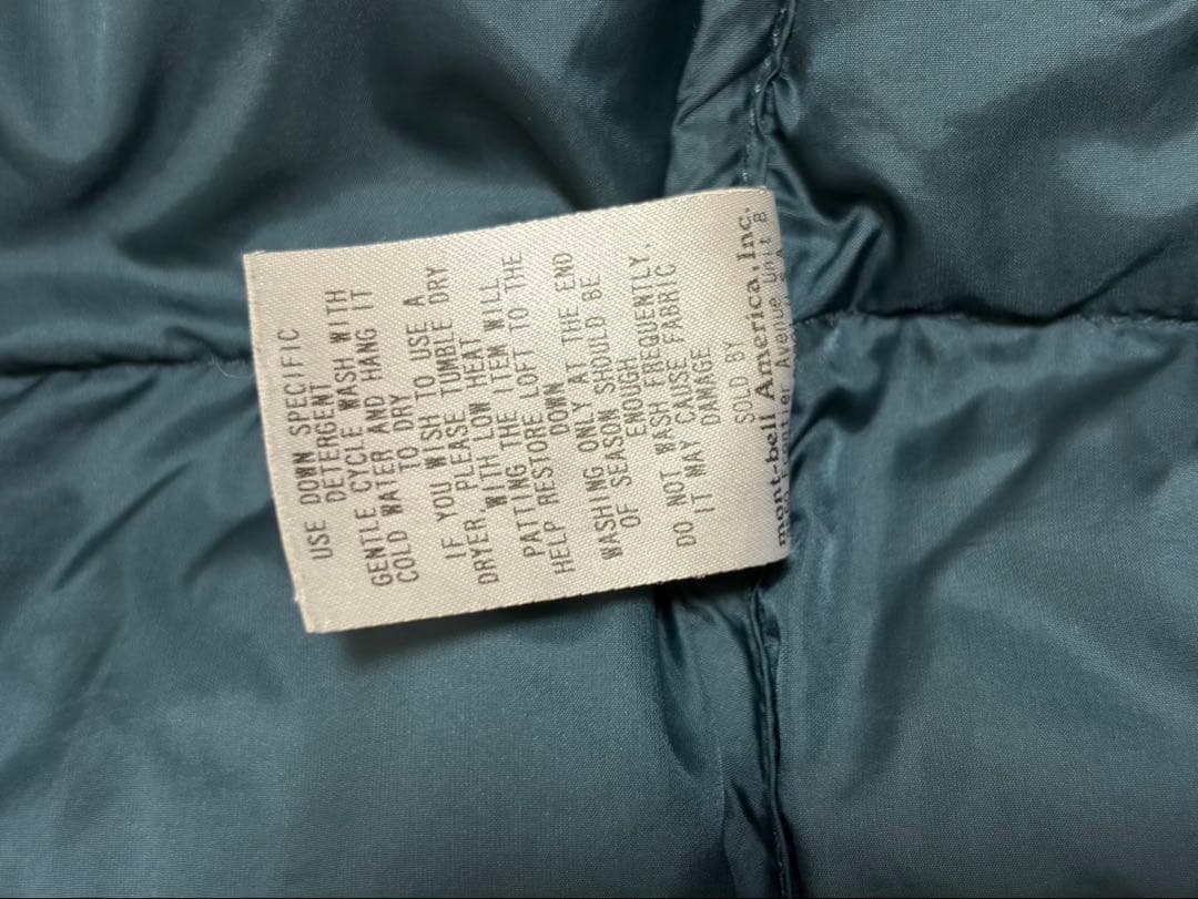 P*N様 モンベルパーマフロスト ライト ダウンパーカ　　GOREWINDSTO