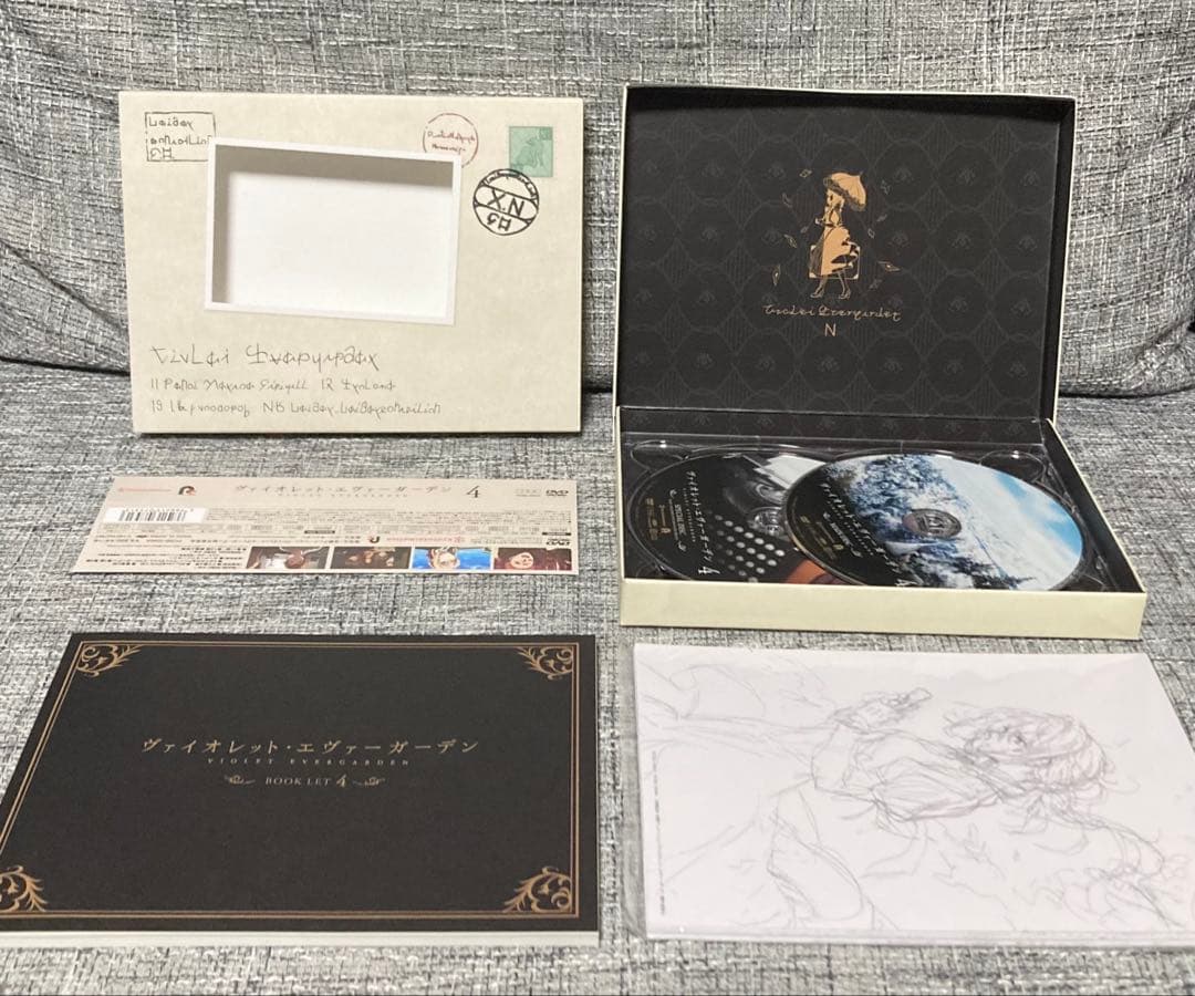 j*a様 美品✨ヴァイオレット・エヴァーガーデン テレビアニメ DVD 全4巻セ