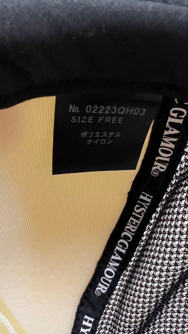 hysteric glamour キャップ