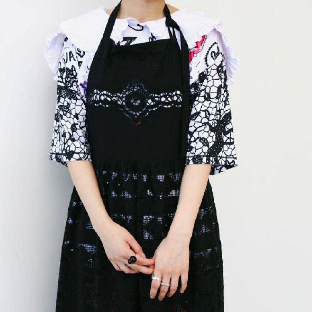 DEAN & DELUCA × BEAMS COUTURE エプロン 黒 2