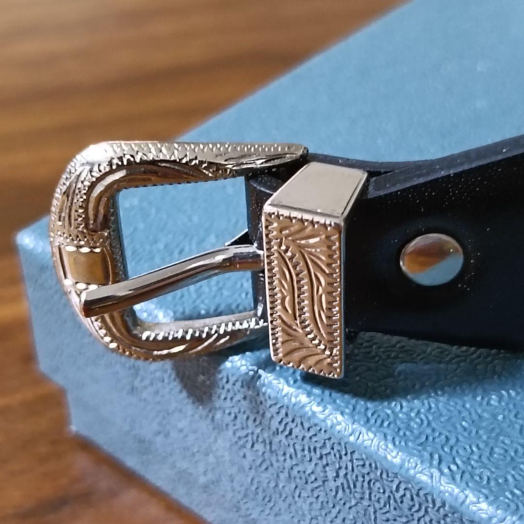 TOGA DOUBLE BUCKLE BANGLE ブラック