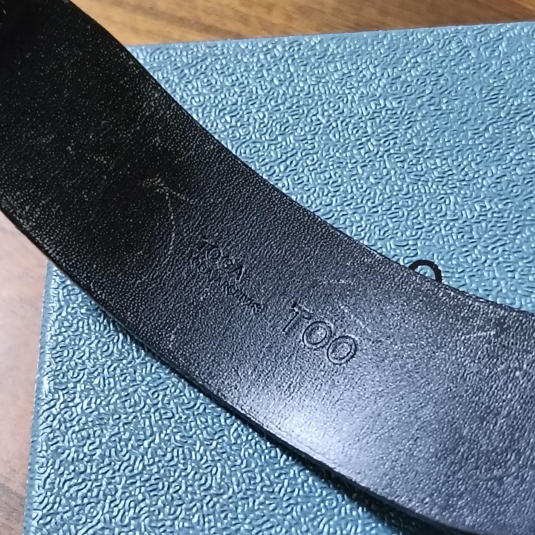 TOGA DOUBLE BUCKLE BANGLE ブラック