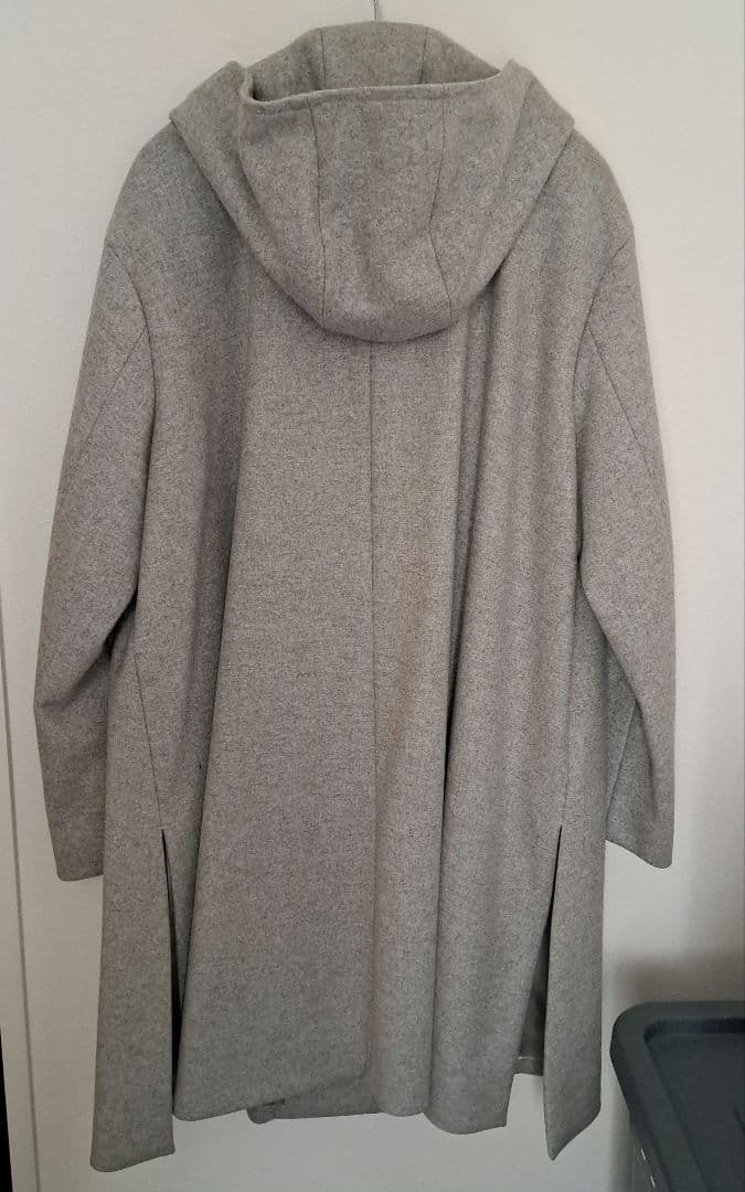 最終お値下げ！美品 ユナイテッドアローズ フード付コート グレー 40 L