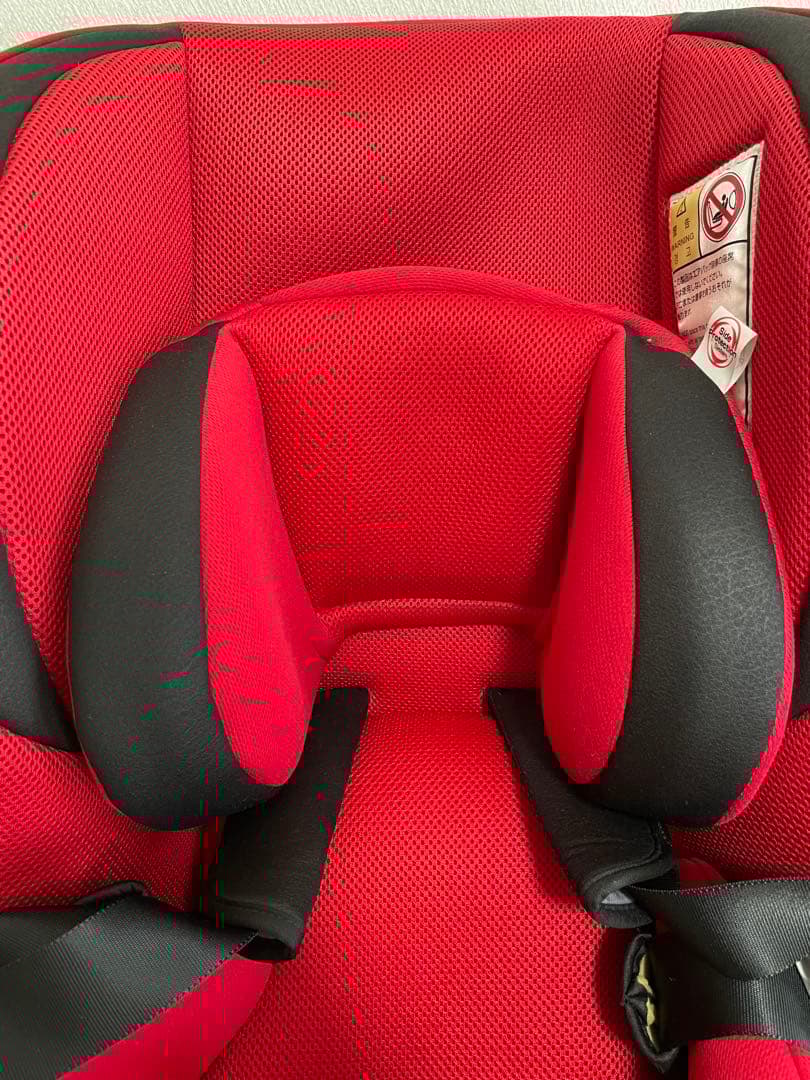 極美品　コンビ チャイルドシート ミニマグランデ EG UB レッド　新生児から