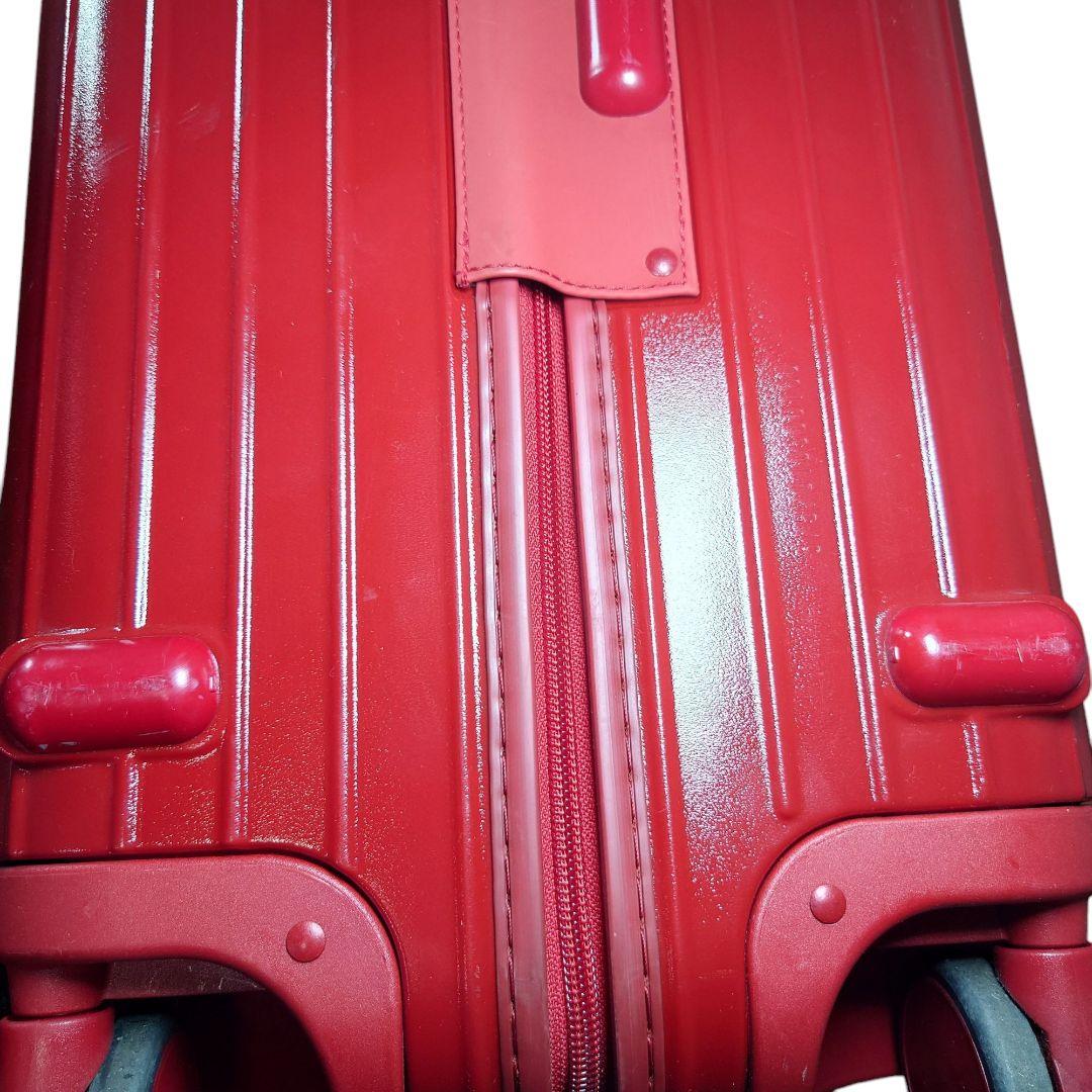 RIMOWA キャリーケース 6284 赤 87L サルサ 4輪 リモワ 旅行