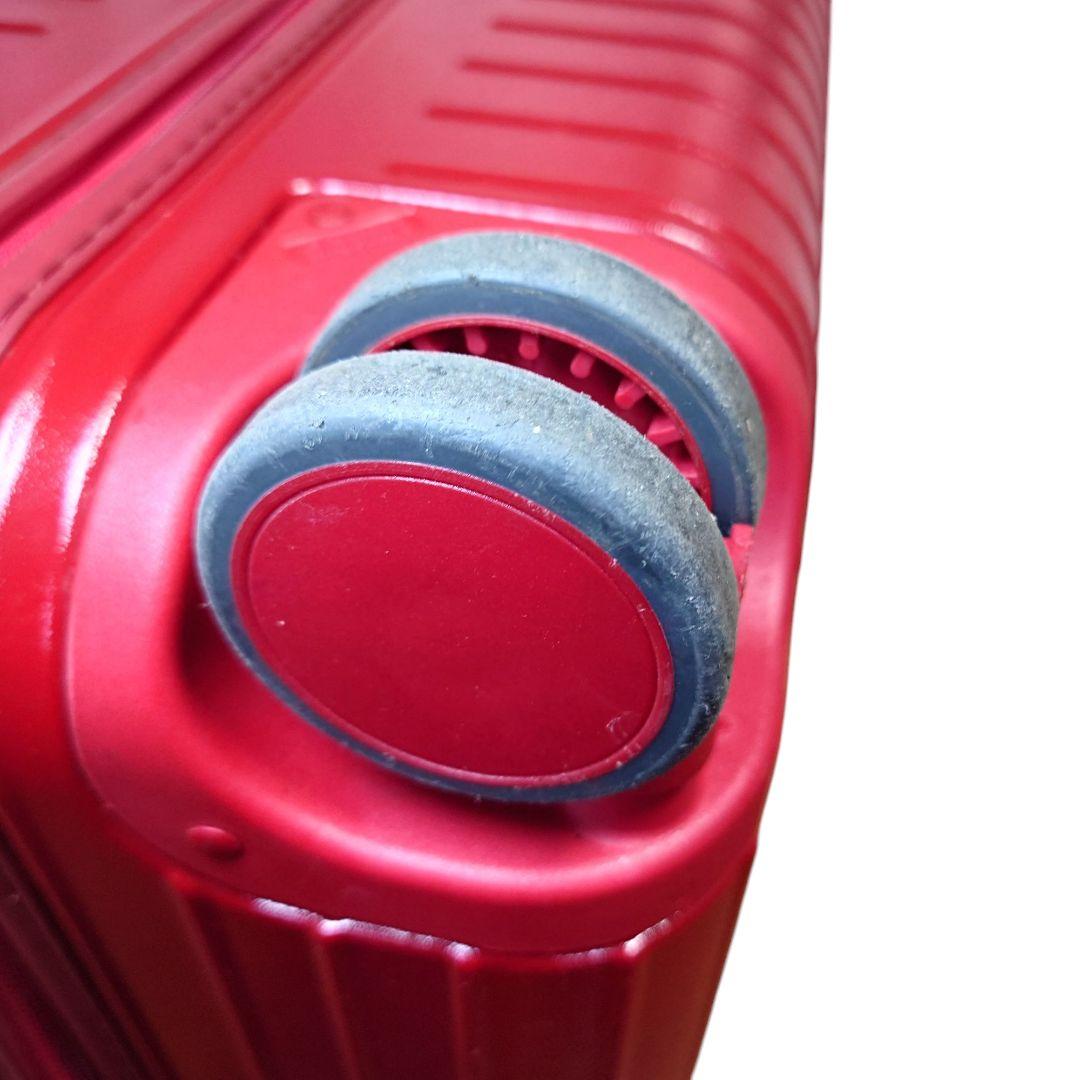 RIMOWA キャリーケース 6284 赤 87L サルサ 4輪 リモワ 旅行