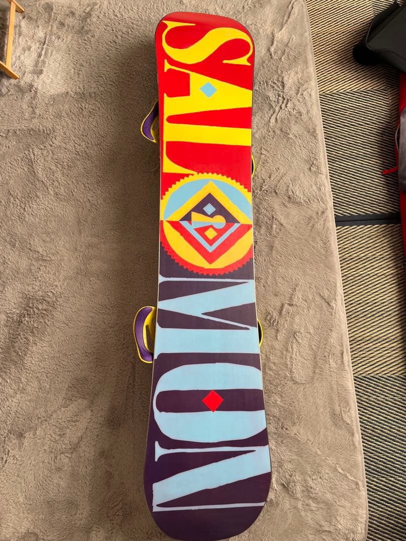 ケース付き！Salomon GYPSY 143 スノーボードFLUXビンディング