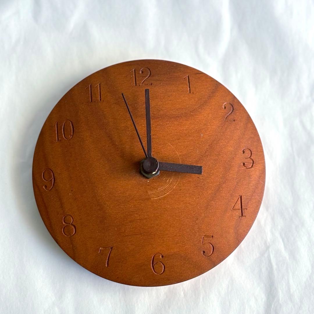 三谷龍二 壁掛け時計 12センチ 小 作家もの - メルカリ