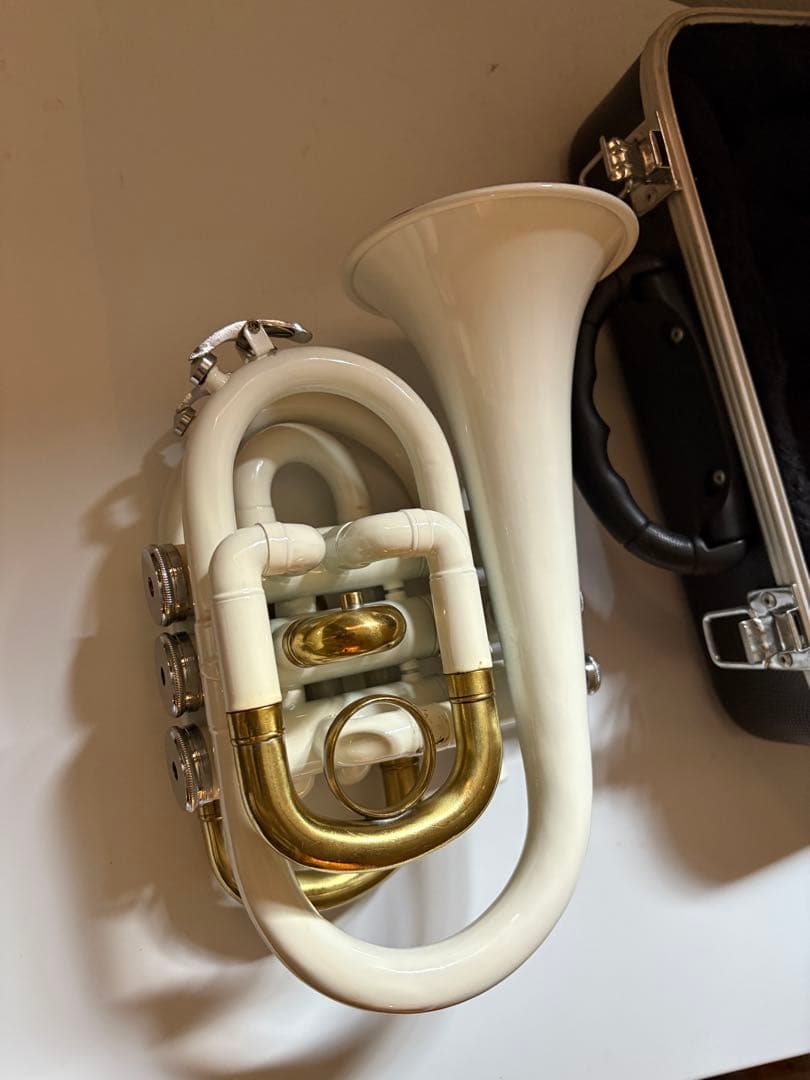 ポケットトランペット ホワイト 本体の通販はau PAY マーケット - 輸入