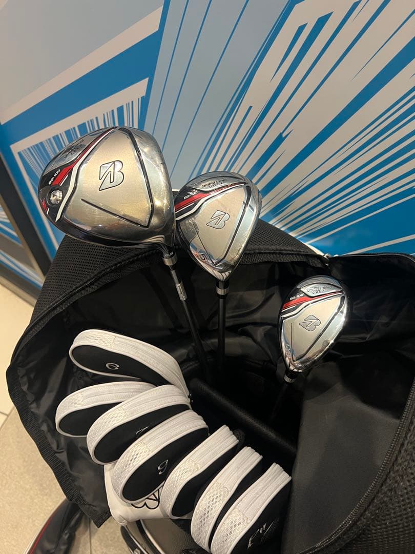 【美品】ブリヂストン BG-100 メンズゴルフクラブセット 11本 初心者 S