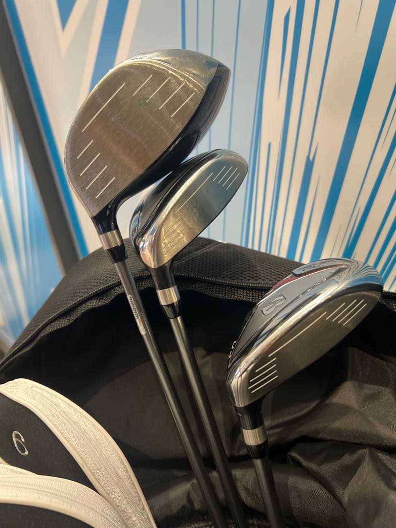 【美品】ブリヂストン BG-100 メンズゴルフクラブセット 11本 初心者 S
