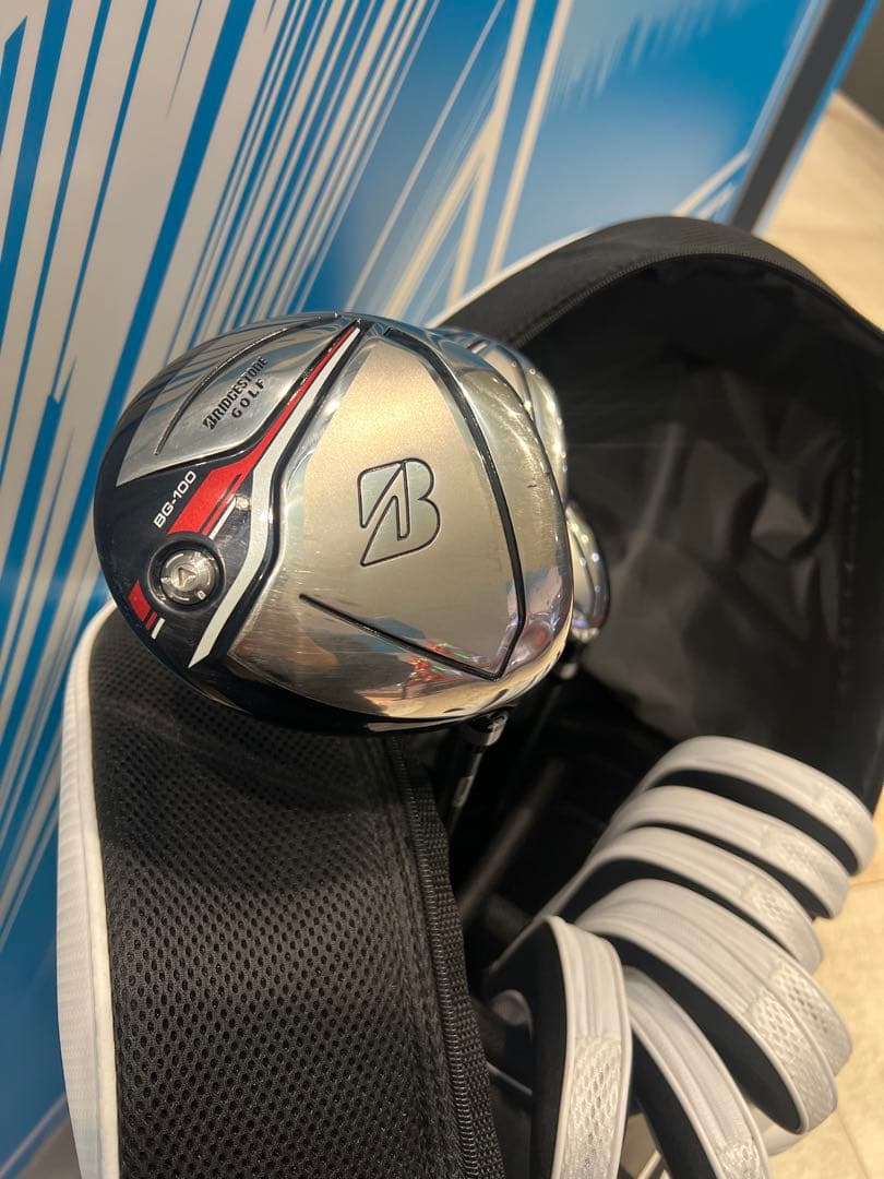 【美品】ブリヂストン BG-100 メンズゴルフクラブセット 11本 初心者 S